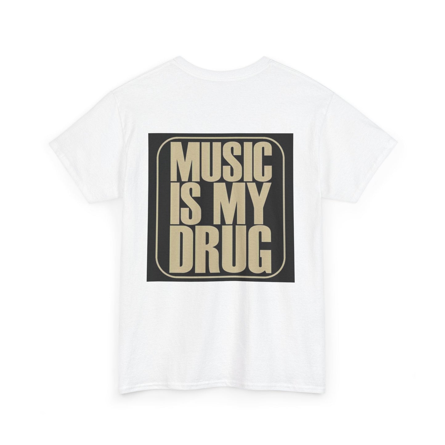 Music Is My Drug T‑Shirt — Retro Typography Tee for Music Lovers - UrbnMusic Is My Drug T‑Shirt — Retro Typography Tee for Music LoversT-Shirt
