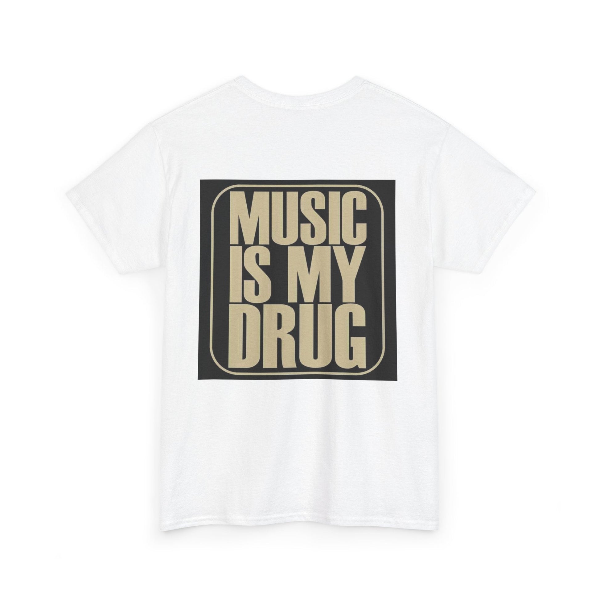 Music Is My Drug T‑Shirt — Retro Typography Tee for Music Lovers - UrbnMusic Is My Drug T‑Shirt — Retro Typography Tee for Music LoversT-Shirt