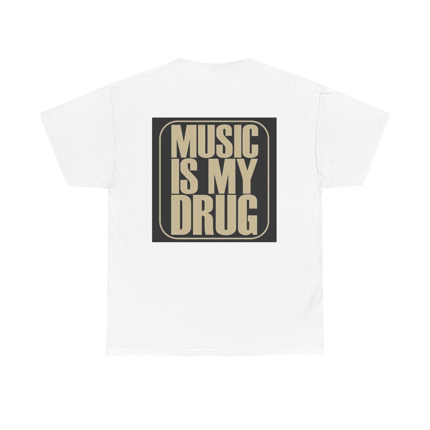 Music Is My Drug T‑Shirt — Retro Typography Tee for Music Lovers - UrbnMusic Is My Drug T‑Shirt — Retro Typography Tee for Music LoversT-Shirt