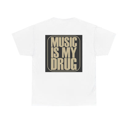 Music Is My Drug T‑Shirt — Retro Typography Tee for Music Lovers - UrbnMusic Is My Drug T‑Shirt — Retro Typography Tee for Music LoversT-Shirt