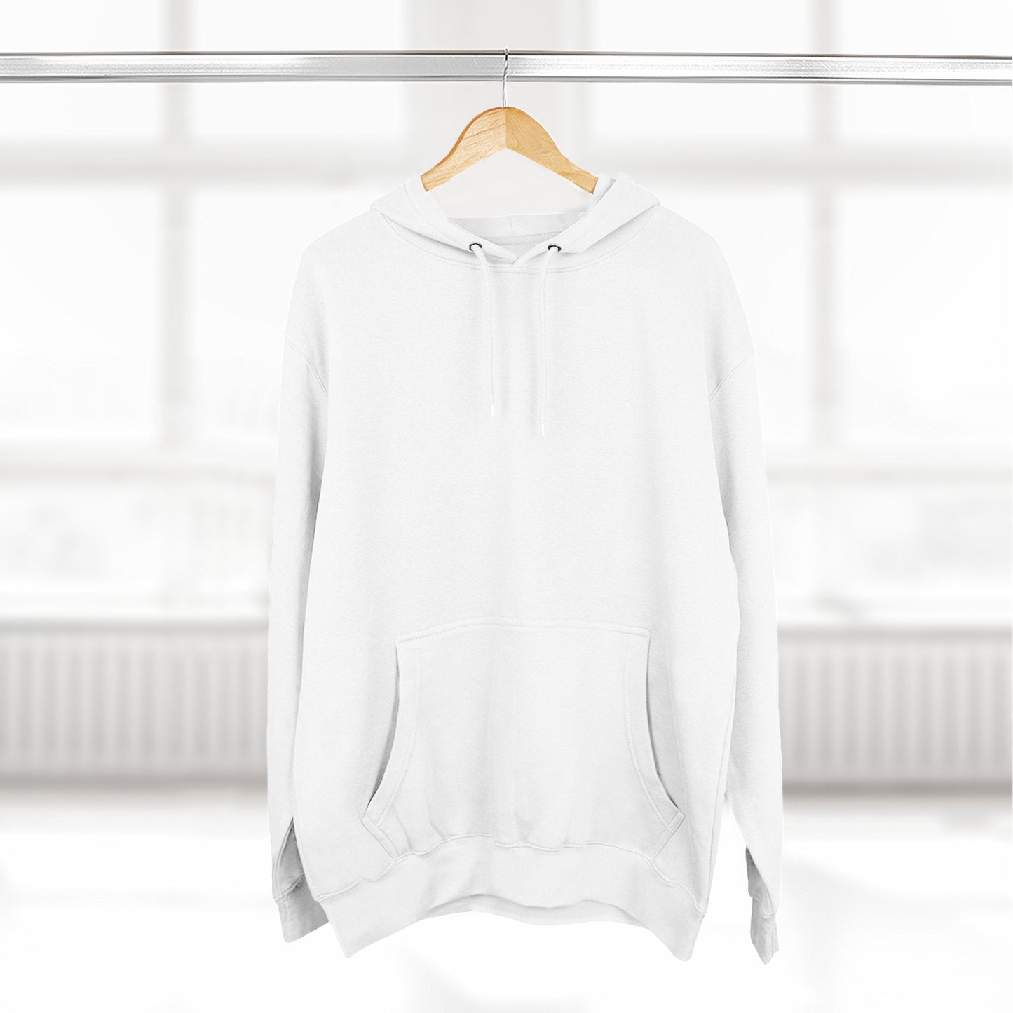 Three - Panel Fleece Hoodie - UrbnThree - Panel Fleece HoodieHoodie