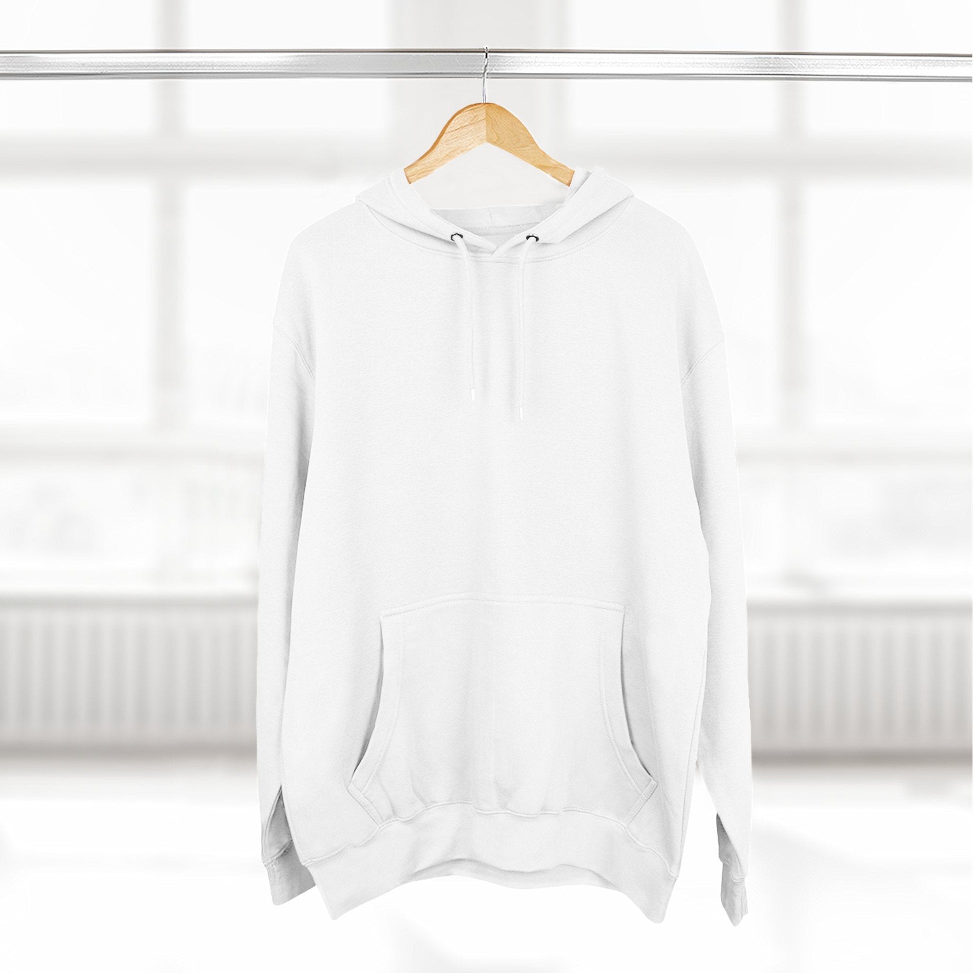 Three - Panel Fleece Hoodie - UrbnThree - Panel Fleece HoodieHoodie