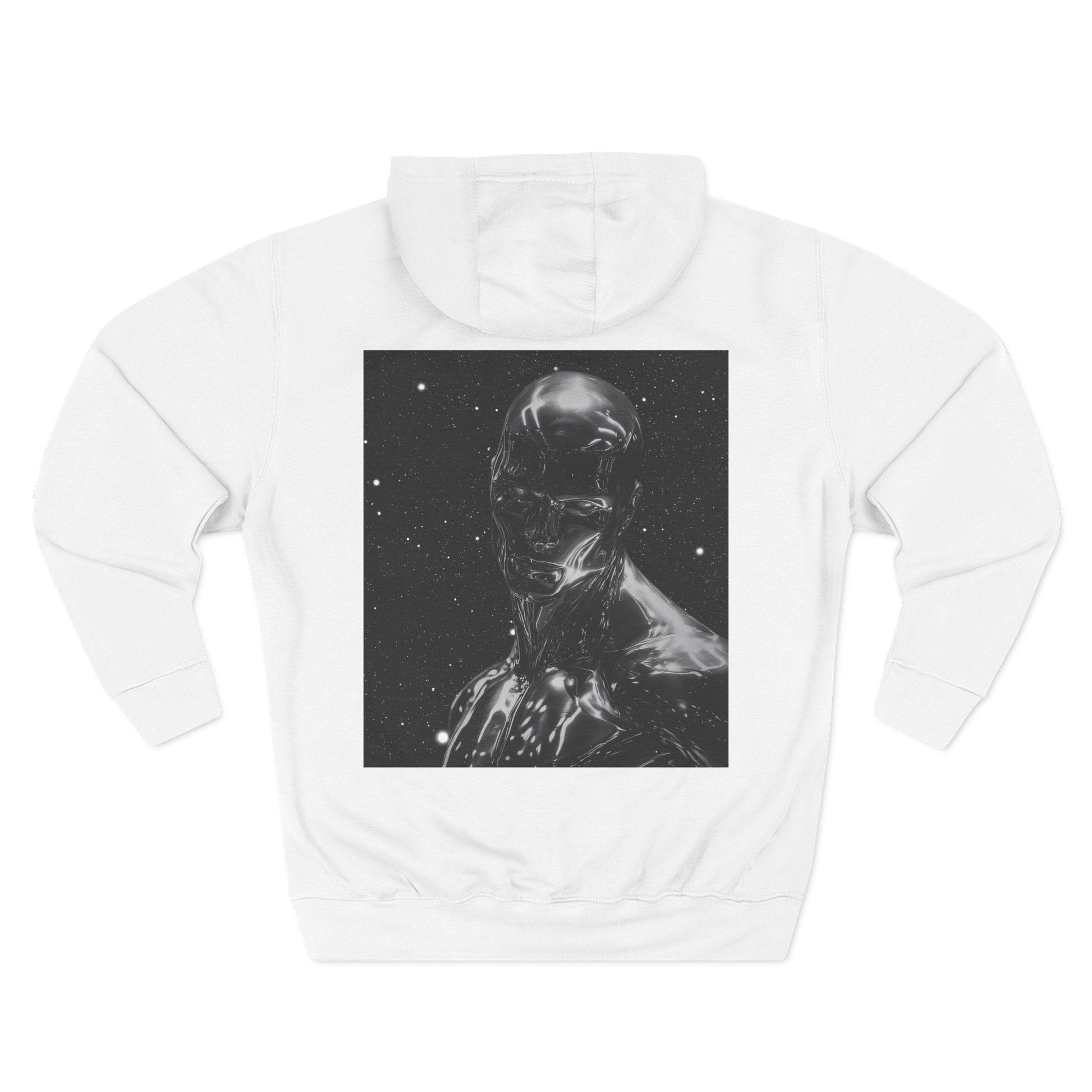 Three - Panel Fleece Hoodie - UrbnThree - Panel Fleece HoodieHoodie