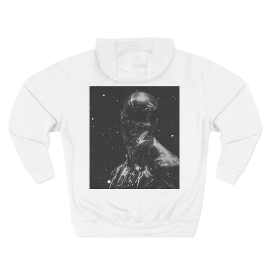 Three - Panel Fleece Hoodie - UrbnThree - Panel Fleece HoodieHoodie